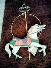 wall horse carousel hanging for sale  Vista