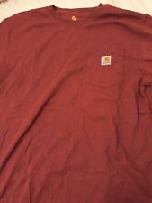 Carhartt tshirt red for sale  Flushing