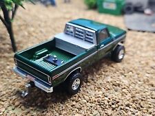 Custom Made 1979 Ford F-250 4x4 Greenlight Pickup Truck 4wd Ertl Farm Dcp 1978 comprar usado  Enviando para Brazil