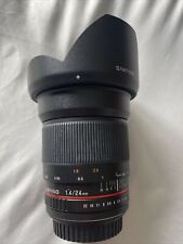 Samyang f1.4 lens for sale  GRANTHAM