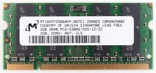 Usado, Memoria soDimm RAM compatible con Apple varias marcas 2 GB 1x2 GB DDR2 667 MHz PC2-5300 segunda mano  Embacar hacia Argentina