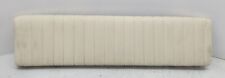 Marine Boat Bench Seat Backrest Bolster Cushion 29" x 7.5" x 2.25" Beige Tan, used for sale  Shipping to South Africa