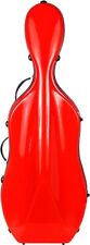 Maletín para violonchelo DE fibra de vidrio excelente 4/4 M-case rojo segunda mano  Embacar hacia Argentina