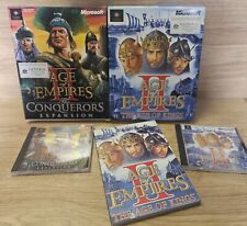 Age of Empires II 2: The Conquerors + The Age of Kings - Pacote de jogos para PC Big Box comprar usado  Enviando para Brazil