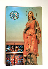 Cartolina santino holy usato  Lecce
