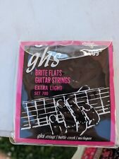 GHS 700 Brite Flats Electric Guitar Strings, used for sale  Shipping to South Africa