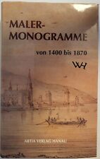 Malermonogramme 1400 1870 gebraucht kaufen  München