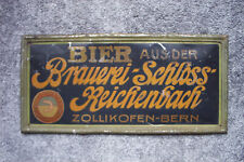 Altes blechschild brauerei gebraucht kaufen  Traitsching