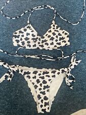 Cow print bikini for sale  YORK