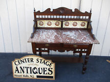 washstand marble vintage for sale  Mount Holly