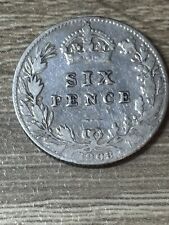Edward vii sixpence for sale  WALSALL