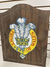 Vintage 1981 Sportcraft Prince Of Wales Cabinet Wooden Dart Board NLHB for sale  Shipping to South Africa