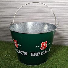 Becks beer metal for sale  Shipping to Ireland