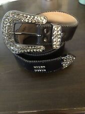BB SIMON BELT SIZE 42 (CLASSIC BLACK AND SILVER) UNISEX fits any size lower for sale  Poughkeepsie