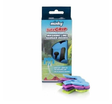 Used, Minky SureGrip Handy Washing Line Hanger Hook 4 Pack Multi Colour Hooks for sale  Shipping to South Africa