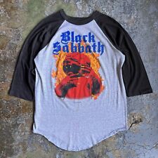 Vintage 1983 Black Sabbath World Tour T-Shirt Raglan Devil for sale  Shipping to South Africa