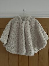 Girls fluffy hooded for sale  UK