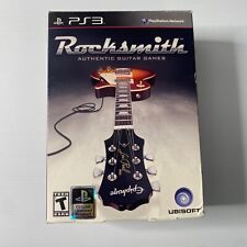 Jogo Rocksmith PS3 na caixa com cabo de guitarra comprar usado  Enviando para Brazil