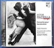 Usado, CD PIAZZOLLA Concerto Verter Bandoneón MAINETTI PONS/Harmonia Mundi 1996 Alemania segunda mano  Embacar hacia Argentina