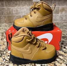 Botas Nike Manoa infantil tamanho 6C trigo curry marrom dourado cano alto BQ5374-700 novas comprar usado  Enviando para Brazil