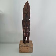 Figura Nova Caledônia Tambor de Madeira Estátua de Vanuatu Escultura de Madeira comprar usado  Enviando para Brazil