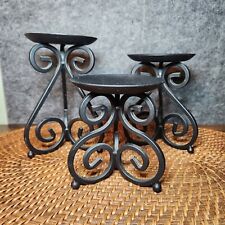 Metal scroll candle for sale  West Chester
