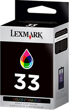 Nuevos cartuchos de tinta genuinos Lexmark 33 serie Z Z810 Z812 Z815 Z816 Z818 segunda mano  Embacar hacia Mexico