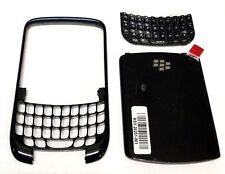 Placa frontal preta tampa teclado bateria porta carcaça BlackBerry 8520 8530 original comprar usado  Enviando para Brazil