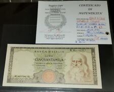 Banconota 50000 lire usato  Benevento
