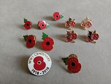 Remembrance poppies pin for sale  UK