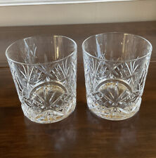 lead crystal whisky glasses for sale  NORWICH