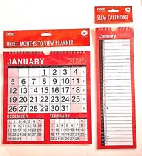 2025 slim calendar for sale  WEMBLEY