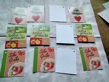 Marmeladen etiketten gebraucht kaufen  Glattbach