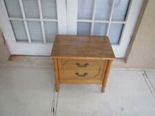 Wood nightstand faux for sale  Naples