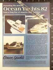 1982 advertisement ocean for sale  Lodi