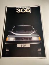 Peugeot 305 saloon for sale  NEWCASTLE UPON TYNE