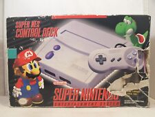 Caja de consola vacía para sistema de entretenimiento Super Nintendo SNES Jr cubierta de control, usado segunda mano  Embacar hacia Argentina