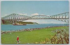 Quebec City Vintage Postcard Quebec Bridge for sale  Shipping to South Africa