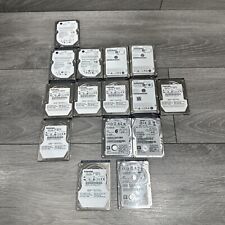 LOTE de 15 discos duros para computadora portátil PS3 Sata 2,5" disco duro mezcla marcas 60 80 160 250 320 500 segunda mano  Embacar hacia Argentina