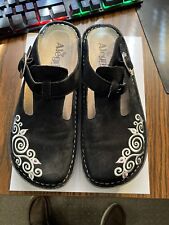 Alegria Classic Black Embroidery Clog $40.00 for sale  Shipping to South Africa