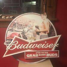 Budweiser metal tin for sale  Cleveland