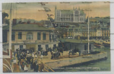 Cartão postal White Star Line RMS Titanic cais Queenstown cais de passageiros irlandeses Cobh comprar usado  Enviando para Brazil