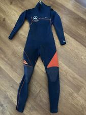 Quiksilver Boys Full Wetsuit Kids Childs Size 10  3/2 F Elite Neoprene Blue C328, used for sale  Shipping to South Africa