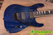 Jackson Stars 1999 SL-J1E Quilt Top Trans Blue Electric guitar, used for sale  Shipping to South Africa