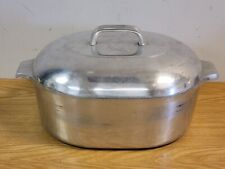 Vintage Wagner Ware Sidney-O Magnalite 4265 M Dutch Oven Roaster Pot w/ Lid 8 qt for sale  Shipping to South Africa