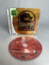 Mortal Kombat Gold (Sega Dreamcast) ¡Completo en caja! ¡En muy buen estado! - Envío rápido gratuito segunda mano  Embacar hacia Argentina