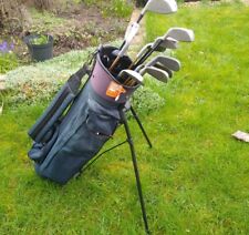 Used, full set of golf clubs - irons putter and woods - golf bag and balls for sale  Shipping to South Africa