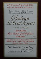 Etiquette château tour d'occasion  Bordeaux-