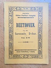 Beethoven serenade dur gebraucht kaufen  Dossenheim