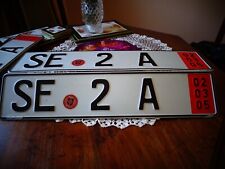 german number plates for sale  TRURO